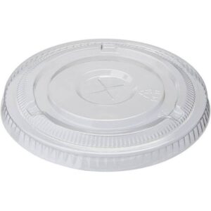 Lid PET Clear, 95mm, Flat