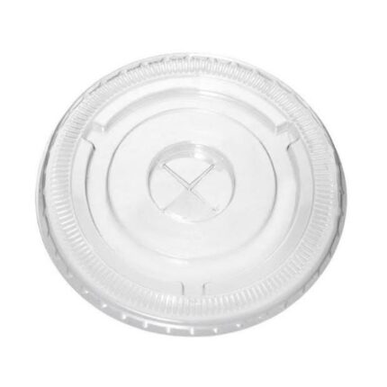 Disposable plastic plate for food service, eco-friendly and hygienic.