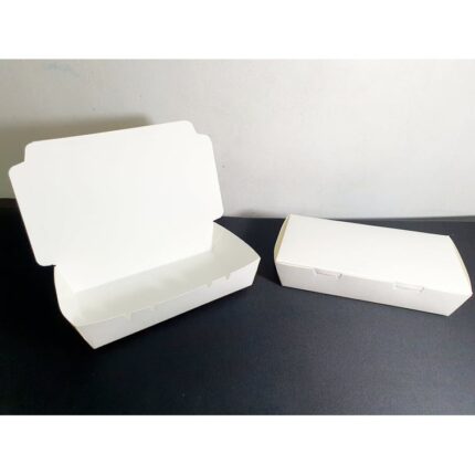 Cardboard food takeout boxes for clean food packaging.