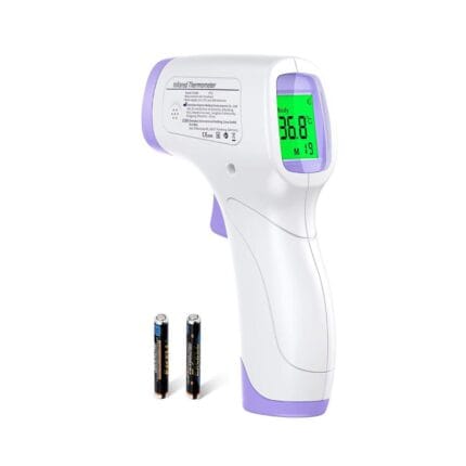 Digital infrared thermometer for accurate temperature measurement, ideal for hygiene and health checks in Asia.