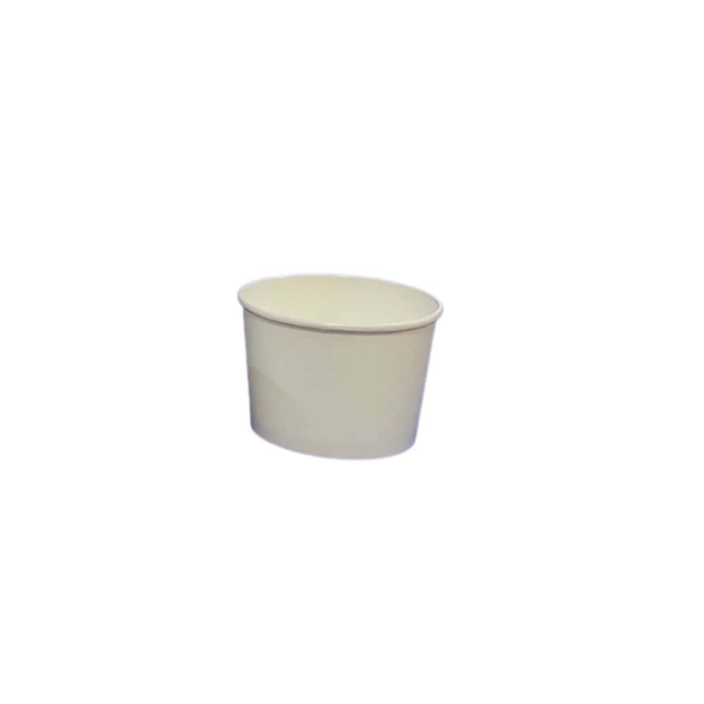 Plain Bowl, DPE, 850cc Disposable white paper cup for hygiene and sanitation at Beyond Hygiene Asia.
