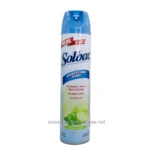 Disinfectant spray for cleaning and surface sanitation, citrus and greens scent, 490g, kills bacteria, viruses, mold, and mildew, eliminates odors, freshens air, suitable for hygiene and cleaning needs in Asia.