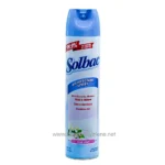 Disinfectant spray for hygiene and virus protection, Solbac disinfectant with lavender scent, kills germs, viruses, mold, and mildew, ideal for cleaning and sanitizing surfaces.