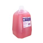 Disinfectant concentrate in large pink container, suitable for commercial sanitation, cleaning, and hygiene solutions in Asia.