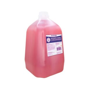 Disinfectant concentrate in large pink container, suitable for commercial sanitation, cleaning, and hygiene solutions in Asia.
