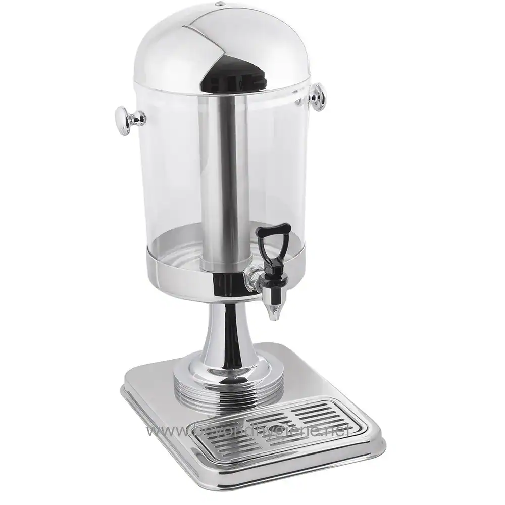 71_04 Stainless steel water boiler dispenser ideal for hygiene-focused environments, offering hot water for beverages with durability and easy cleaning, suitable for commercial use in Asia.