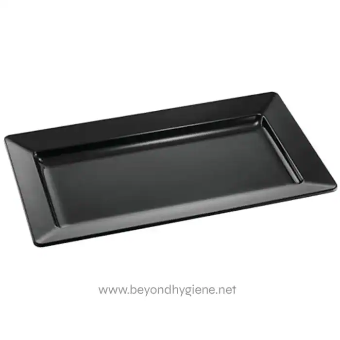 Stainless steel serving tray for hygiene and food presentation in Asian hospitality settings.