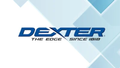 Dexter logo emphasizing quality and innovation for hygiene and cleaning equipment.