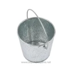 TableCraft 4" Galvanized Pail with Handle