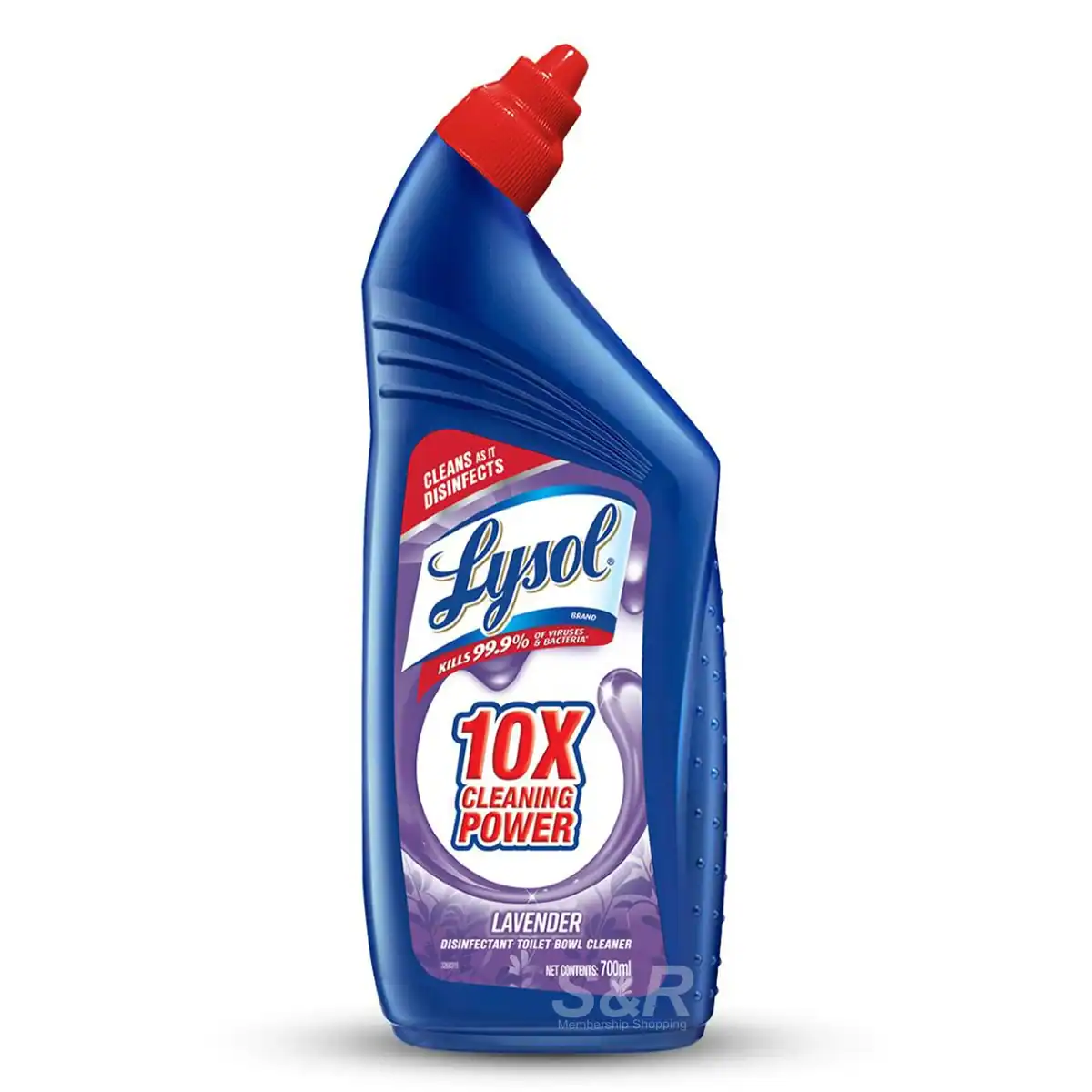 Lysol Lavender Disinfectant Toilet Bowl Cleaner, 700ml - Powerful bathroom cleaning and disinfecting solution for hygiene and sanitation.