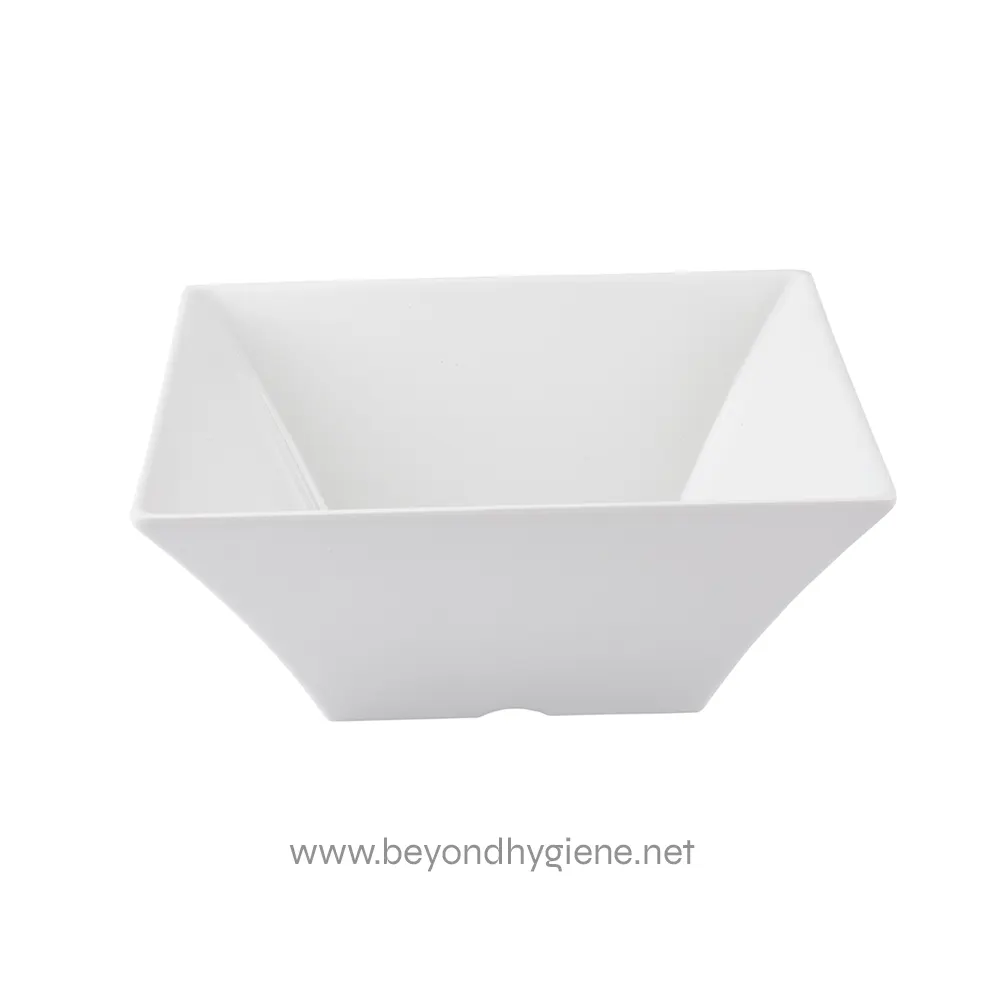 MB94_02 White ceramic soap dish for hygiene and sanitation purposes, ideal for commercial and hospitality settings.