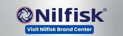 Nilfisk industrial cleaning equipment at Beyond Hygiene Asia, showcasing professional hygiene solutions for commercial and industrial markets.