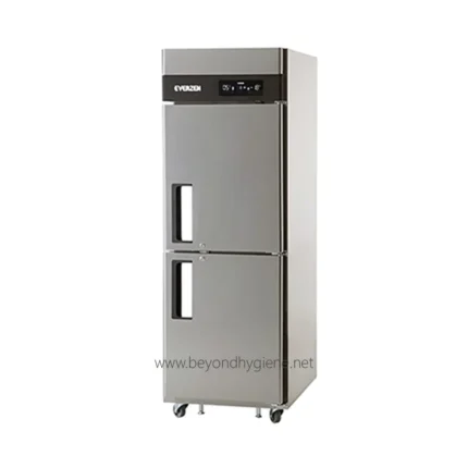 Stainless steel commercial sterilizer or storage cabinet from Beyond Hygiene Asia, ideal for healthcare and industrial sanitation needs.