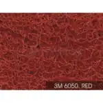 Vibrant red 3M 6050 sterilization wrap with intricate curled fiber design, ideal for medical sterilization processes and hygienic packaging solutions.