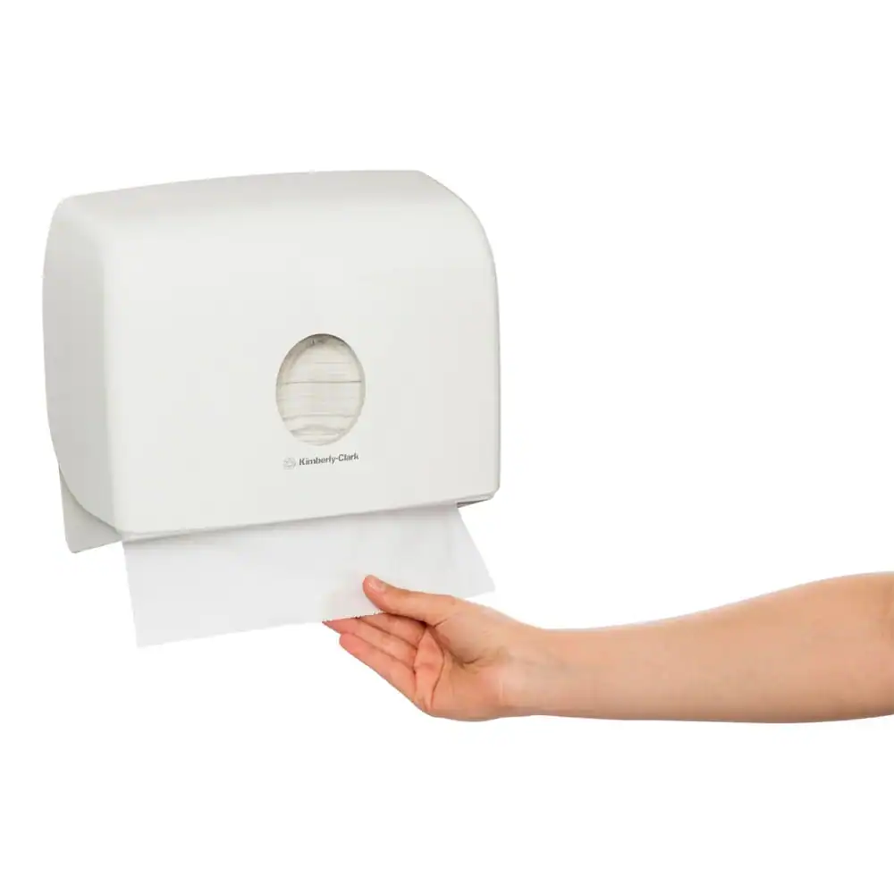 Aquarius® Multifold Paper Towel Dispenser Single (70220) White 4 Aquarius® Multifold Paper Towel Dispenser Single (70220) White