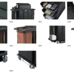 TRUST® GRANDMAID® Compact Housekeeping Cart Accessories for 5051/5031