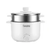 Electric rice cooker, stainless steel lid, compact kitchen appliance for rice cooking, Beyond Hygiene Asia, reliable and easy-to-use rice cooker for home and commercial kitchens.