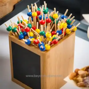 TableCraft Square Write-On™ Display Risers & Containers