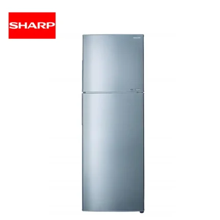 Sharp stainless steel refrigerator for commercial use, energy-efficient, durable, suitable for Asian markets and hygiene-focused environments.