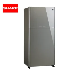 Stainless steel commercial refrigerator, ideal for food preservation in hospitality and catering environments.