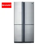Sharp commercial refrigerator for efficient food storage, advanced refrigeration technology, reliable temperature control, stainless steel design, perfect for restaurants and commercial kitchens.