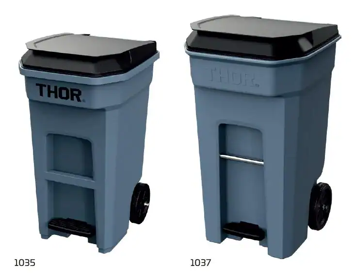 THOR®STEP-ON-ROLLOUT-CONTAINERS THOR® Step-On Rollout Container 360L