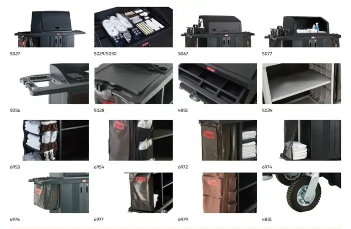 TRUST® GRANDMAID® Housekeeping Cart Accessories 5021/5022/5023