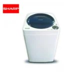 Shark top-loading washing machine with digital controls, white appliance, home laundry equipment, modern washing machine, Beyond Hygiene Asia.