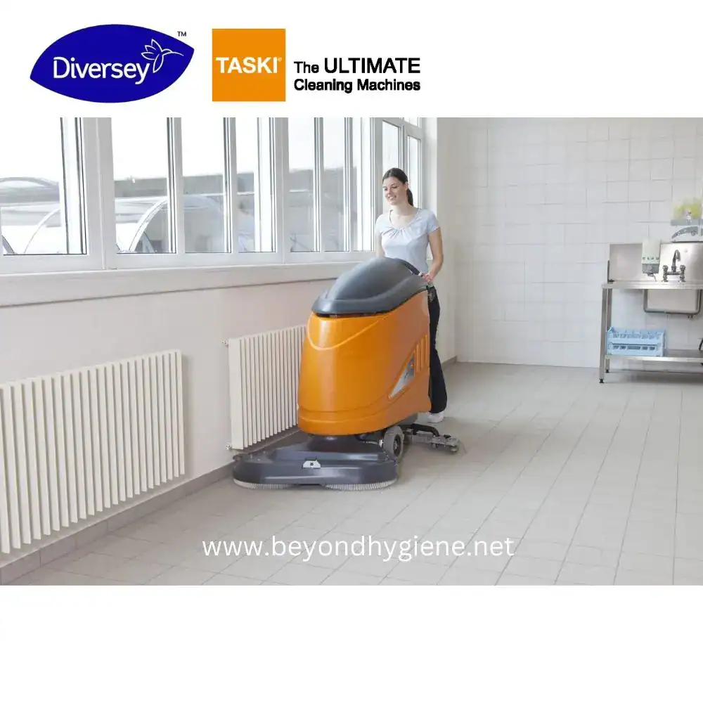 swingo 1850 _ TASKI (6) Efficient industrial floor cleaning by Beyond Hygiene Asia using state-of-the-art sweeping machines for a spotless and hygienic environment.