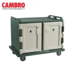 20 Tray Meal Delivery Cart for 14 by 18 Trays (Green)