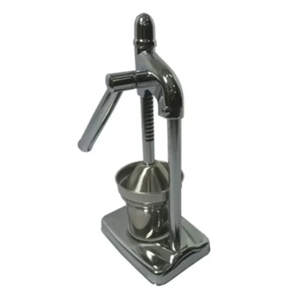 Stainless steel hand sanitizer dispenser for hygiene and sanitation in commercial and public spaces.