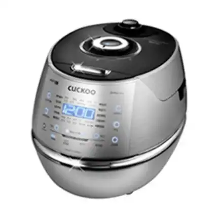 Digital rice cooker with LED display, modern kitchen appliance from Beyond Hygiene Asia.
