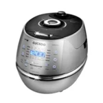 Advanced digital rice cooker with multiple cooking modes and touch control, ideal for efficient kitchen use.