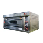 X-ray oven for food sterilization and disinfection, industrial kitchen equipment, stainless steel oven for culinary use.