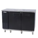 Commercial stainless steel undercounter refrigerator for hygiene-focused food storage.