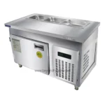 Stainless steel commercial ice maker for hygiene and food safety at Beyond Hygiene Asia.