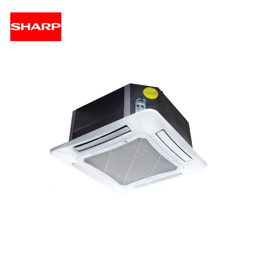 Air conditioning unit ceiling cassette ideal for commercial and residential spaces energy-efficient climate control.