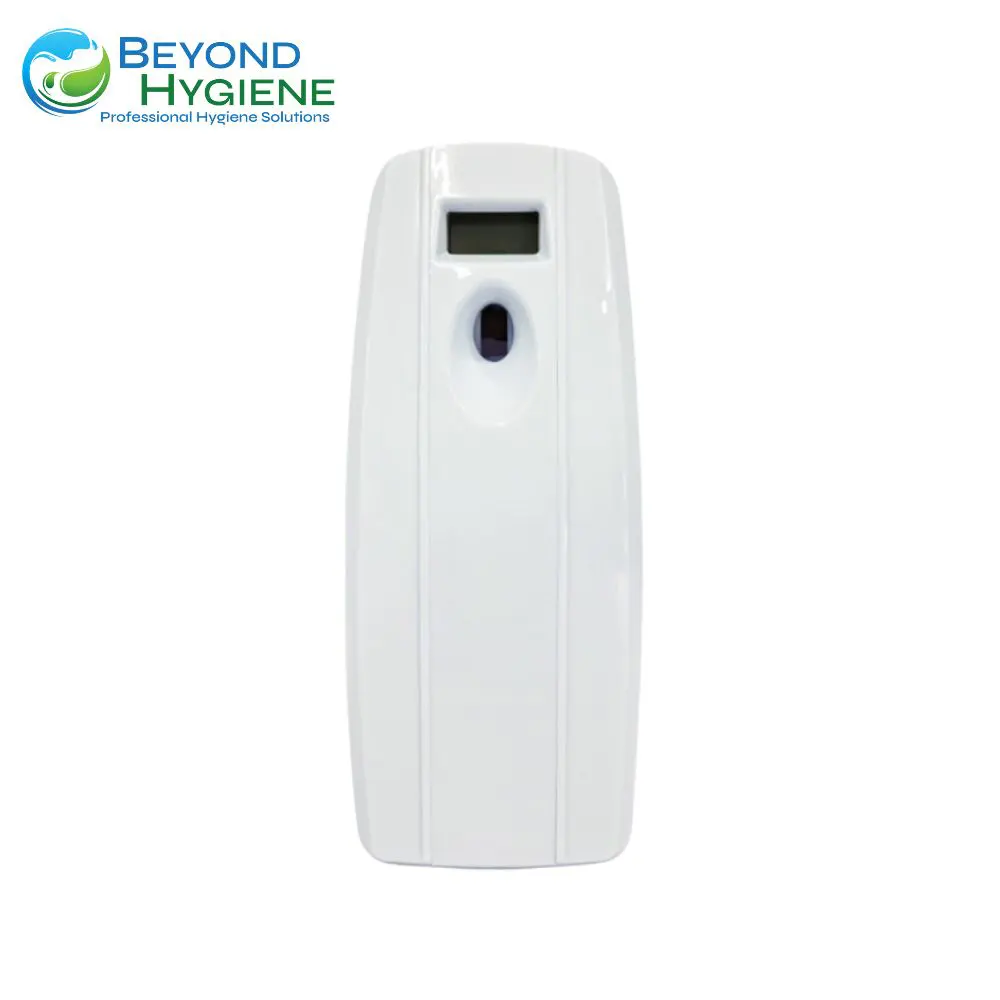 Programmable Air Freshner Dispensador de desinfectante de manos automático con pantalla digital, ideal para higiene en espacios públicos y oficinas en Asia.