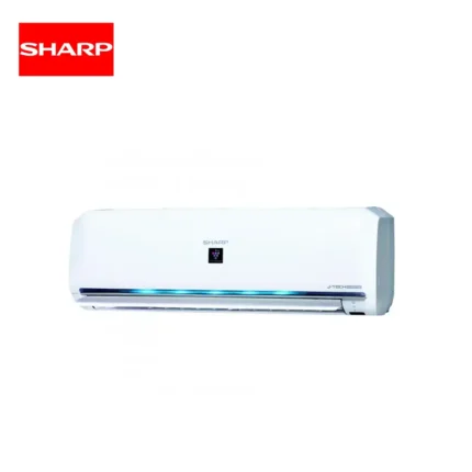 Sharp wall-mounted air conditioner for optimal cooling and energy efficiency in commercial and residential spaces.