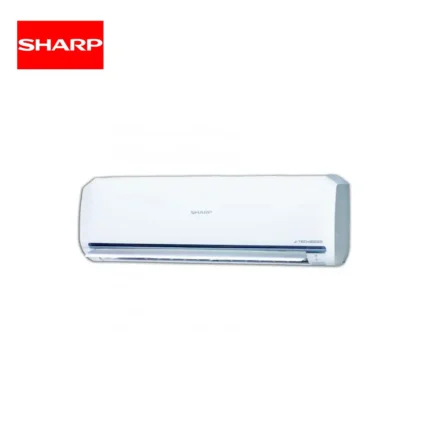 Sharp wall-mounted air conditioning unit for efficient climate control, ideal for commercial and residential spaces, providing reliable cooling and heating solutions.