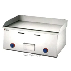 Stainless steel commercial sushi display refrigerator for hygienic storage at Beyond Hygiene Asia.