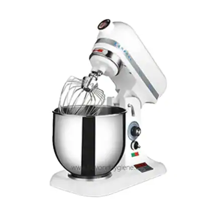 Whipped cream mixer machine for bakery and food service industries, stainless steel commercial kitchen appliance for dessert preparation, automatic cream beater for professional culinary use, beyond hygiene asia quality kitchen equipment for restaurants and cafes.