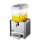 Cold beverage countertop dispenser for commercial use, ideal for cafes and restaurants.