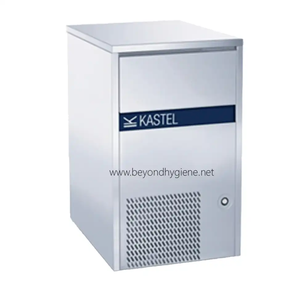 Kastel Ice Maker KP 5025 (40kg)W Kastel commercial ice maker machine for food service and hospitality industries, compact and efficient, suitable for restaurants, cafes, and catering businesses in Asia.