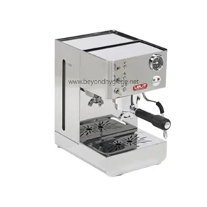 Commercial espresso coffee machine for cafes and restaurants. High-quality stainless steel with precise brewing controls. Perfect for professional baristas.