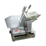 Sliceable meat cutter machine for commercial use in food processing and hygiene sectors.