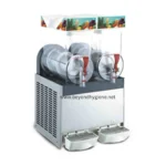 Portable slush ice machine for commercial use, ideal for beverage and dessert vending, with easy operation and durable construction for food service establishments.