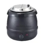 Black ultrasonic jewelry cleaner with stainless steel basket for professional sterilization and cleaning. Suitable for sanitizing small items and jewelry with advanced ultrasonic technology.