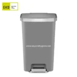 EKO stainless steel trash bin, eco-friendly waste container for hygienic disposal, ideal for commercial and household use, promoting sustainable hygiene solutions.