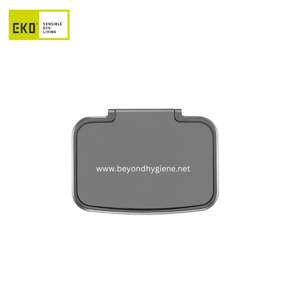 Hana Plastic Step Can 35L Gray (4) Antimicrobial surface disinfectant wipe container from Beyond Hygiene Asia, designed for eco-friendly germ control and hygiene maintenance.